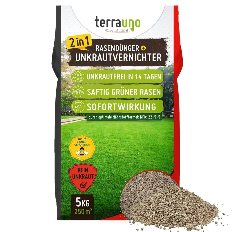 Premium - Rasendünger mit Unkrautvernichter 22-5-5