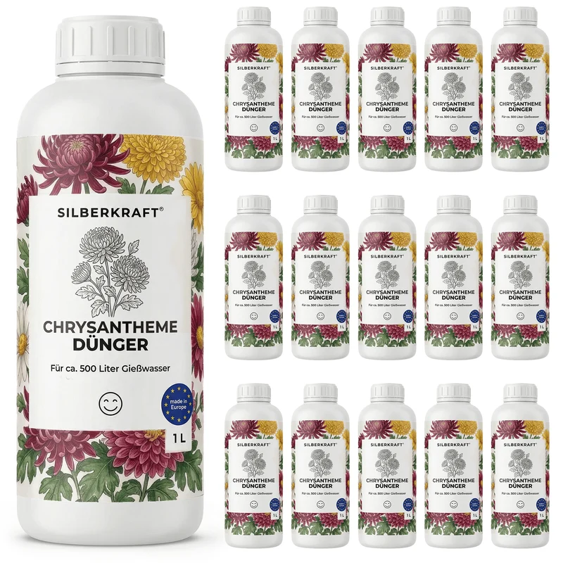Chrysantheme-Dünger - Mineralischer NPK Flüssigdünger 8-6-6 mit Stickstoff - Dünger für Chrysantheme