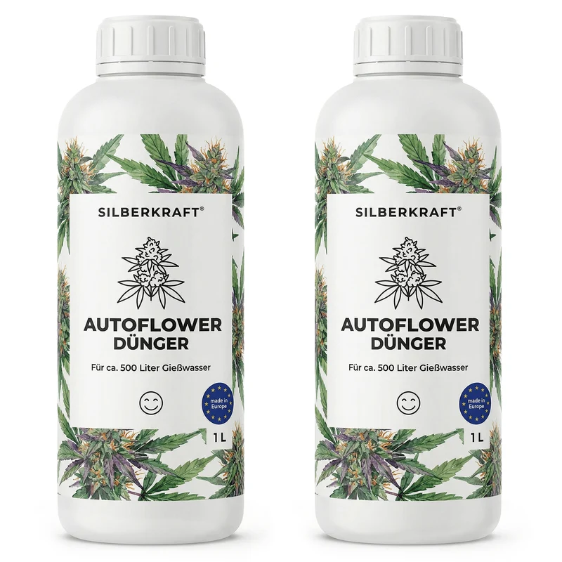 Autoflower-Dünger - Mineralischer NPK Flüssigdünger 3-5-7 mit Stickstoff - Dünger für Autoflower