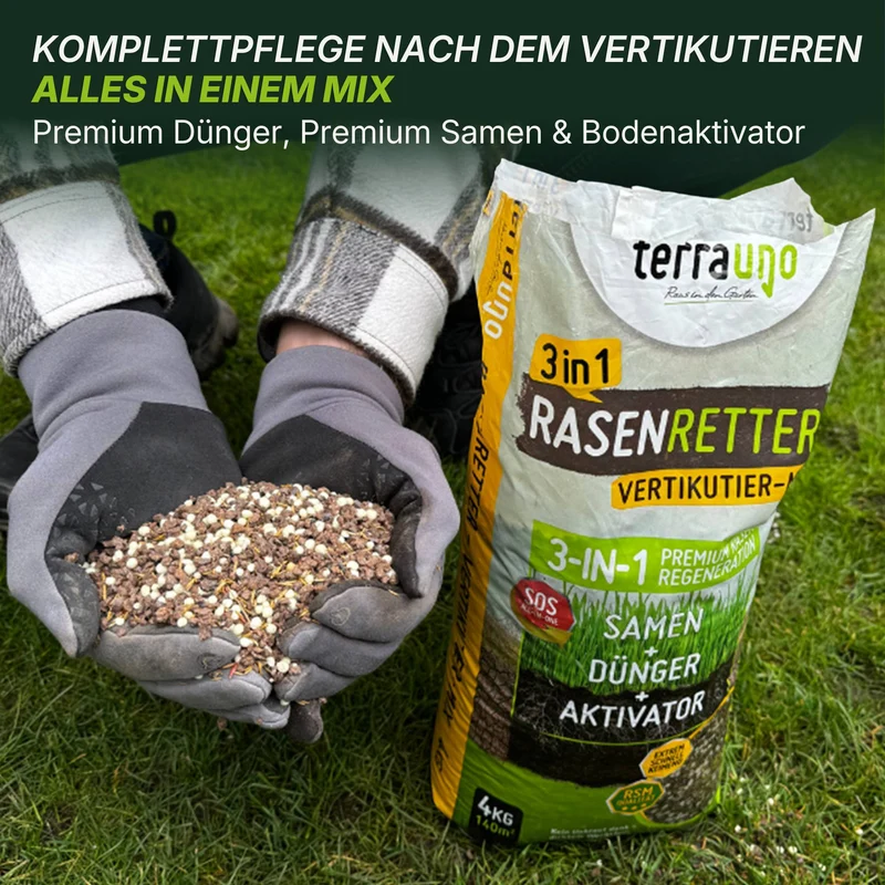 Rasenretter & Vertikutiermix