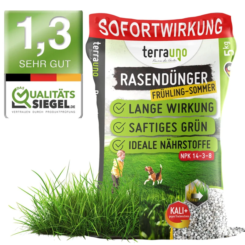 Rasendünger Sommer und Frühling