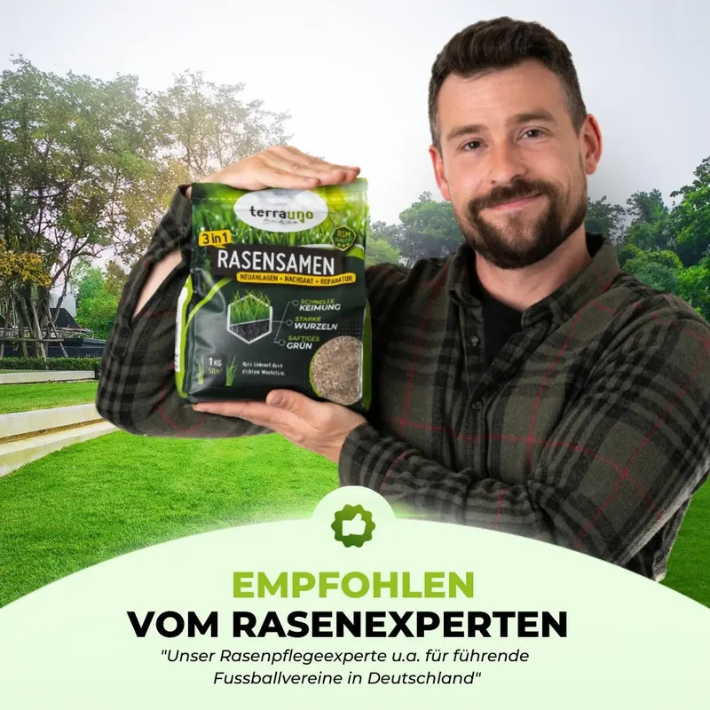 Rasensamen - Nachsaat, Reparatur und Neuanlage