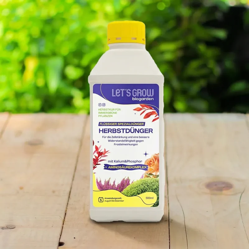 Bio Herbstflüssigdünger mit extra P&K