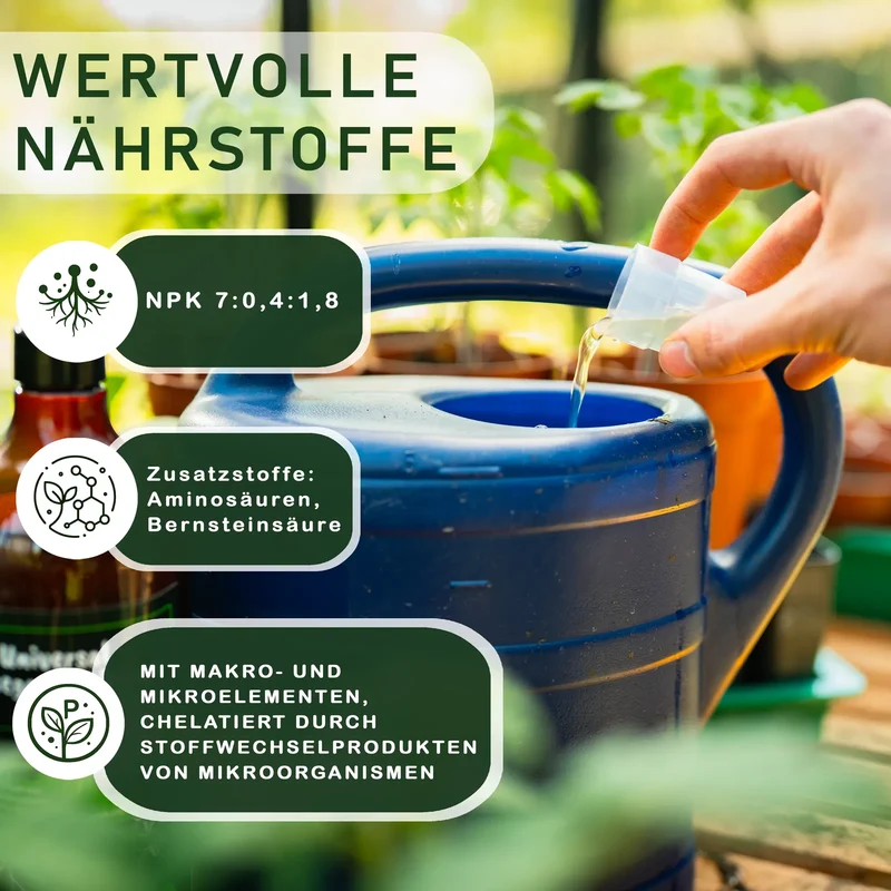 Bodenständig Beeren & Obstbaum Bio-Flüssigdünger – Für reiche Ernte & gesunde Pflanzen, 1 l