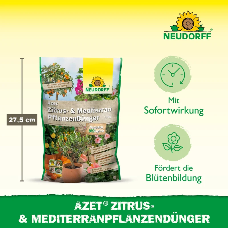 Neudorff Azet Zitrus- & MediterranpflanzenDünger