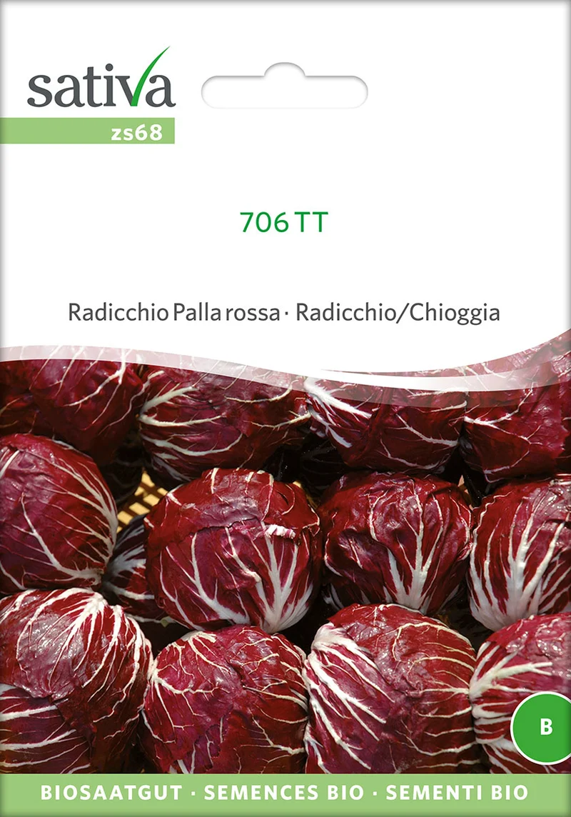 BIO Saatgut Radicchio Palla rossa 706 TT