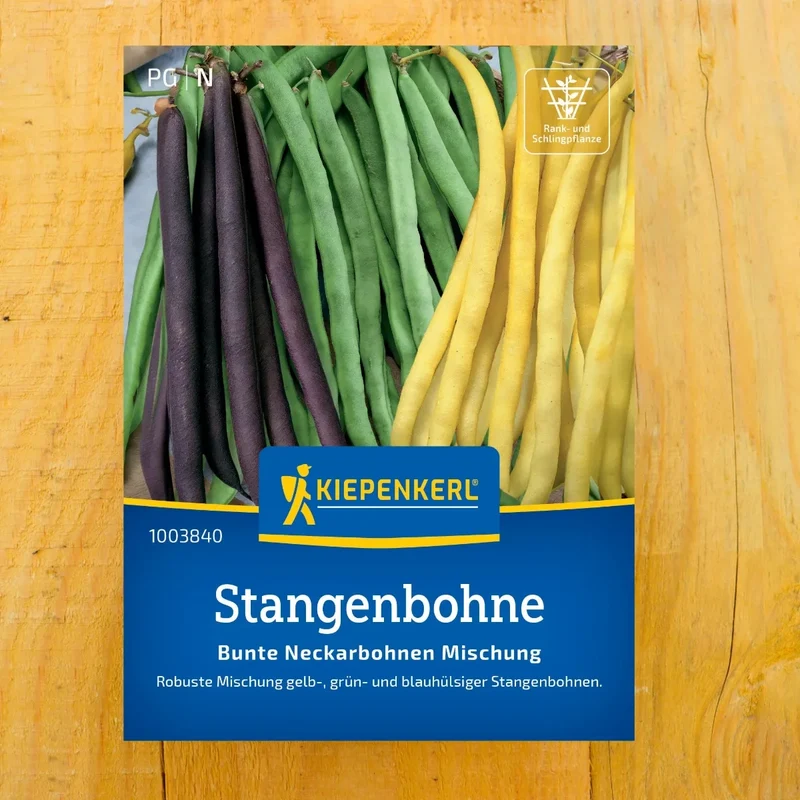 Stangenbohne Bunte Neckarbohnen Mischung