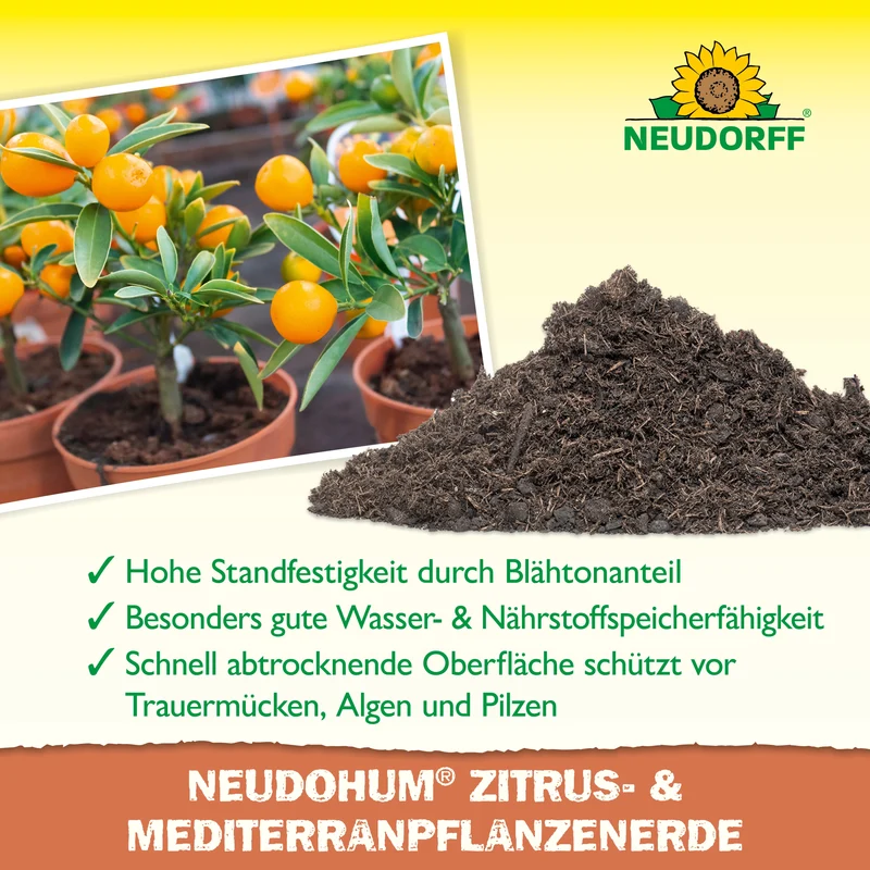 Neudorff NeudoHum Zitrus- & MediterranpflanzenErde