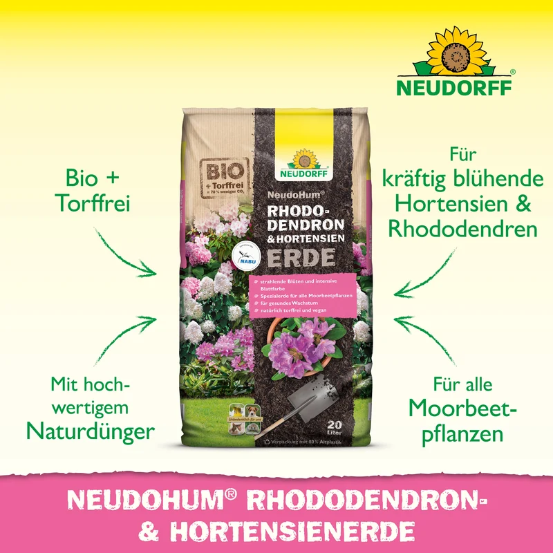 Neudorff NeudoHum Rhododendron- & HortensienErde