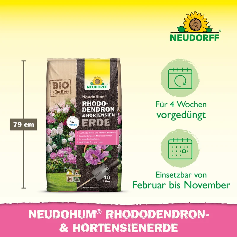 Neudorff NeudoHum Rhododendron- und HortensienErde