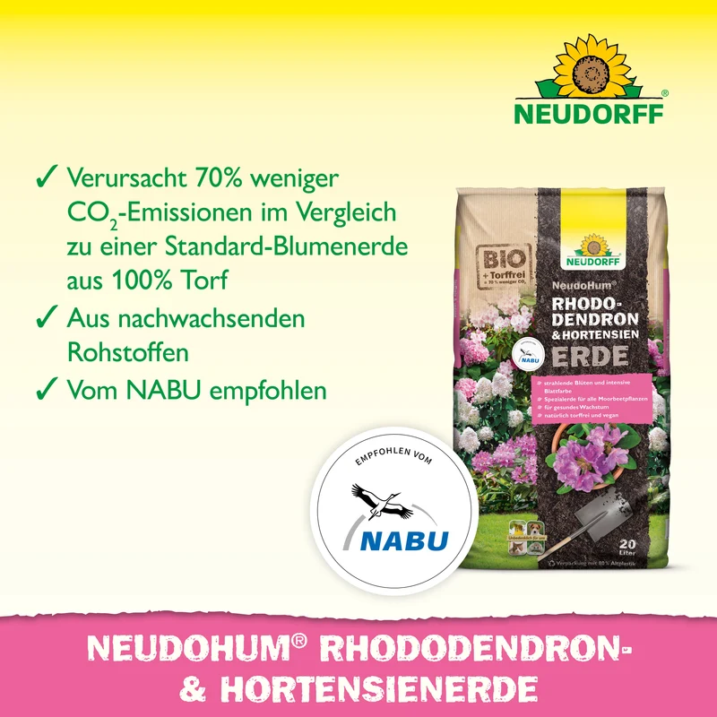Neudorff NeudoHum Rhododendron- und HortensienErde