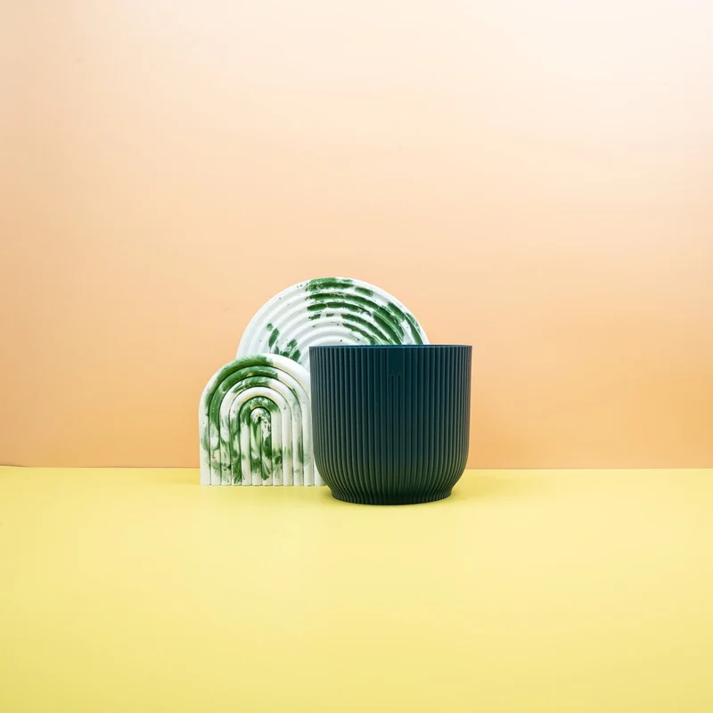 ÜBERTOPF ELHO VIBES FOLD RUND TIEFENBLAU
