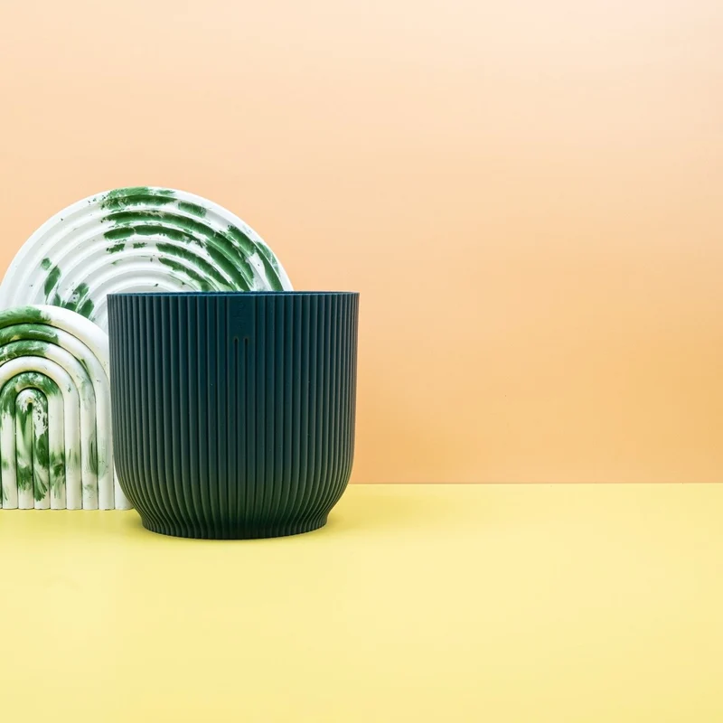 ÜBERTOPF ELHO VIBES FOLD RUND TIEFENBLAU