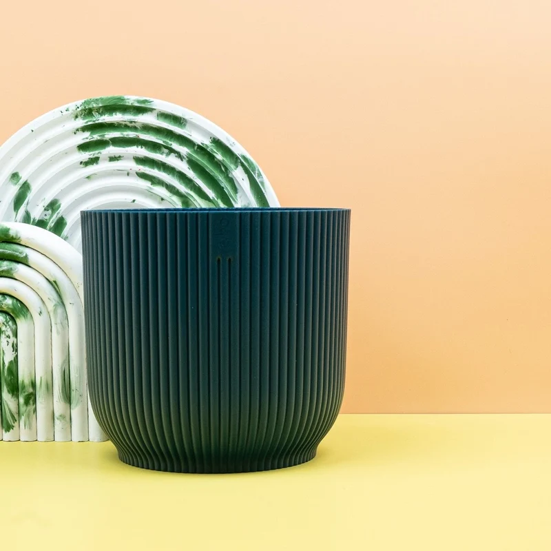 ÜBERTOPF ELHO VIBES FOLD RUND TIEFENBLAU