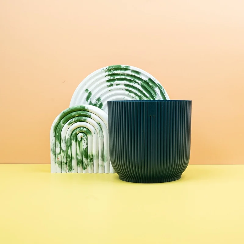 ÜBERTOPF ELHO VIBES FOLD RUND TIEFENBLAU