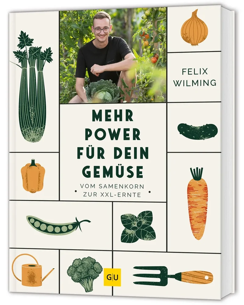 Mehr Power für dein Gemüse | Handsigniertes Buch von Felix Wilming