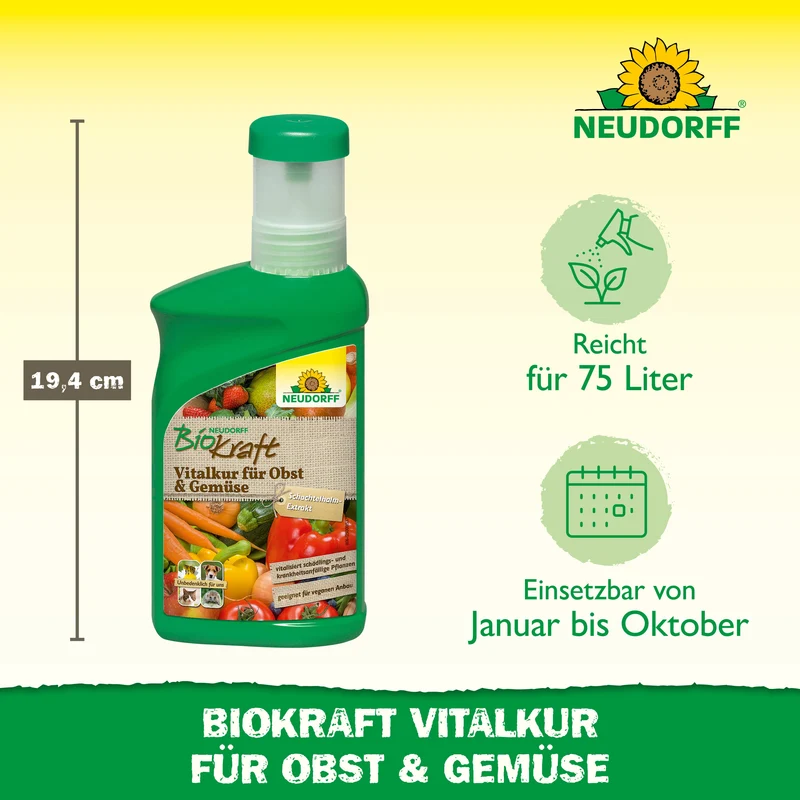 Neudorff BioKraft Vitalkur für Obst und Gemüse