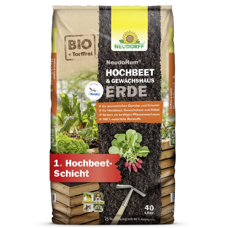 Neudorff NeudoHum Hochbeet-und GewächshausErde
