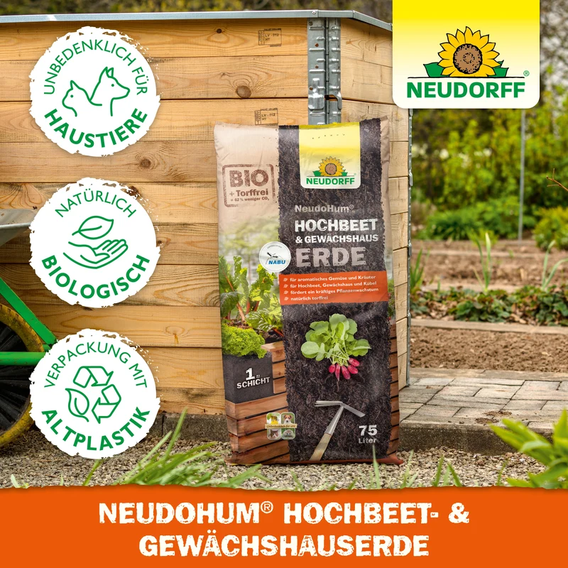 Neudorff NeudoHum Hochbeet-und GewächshausErde