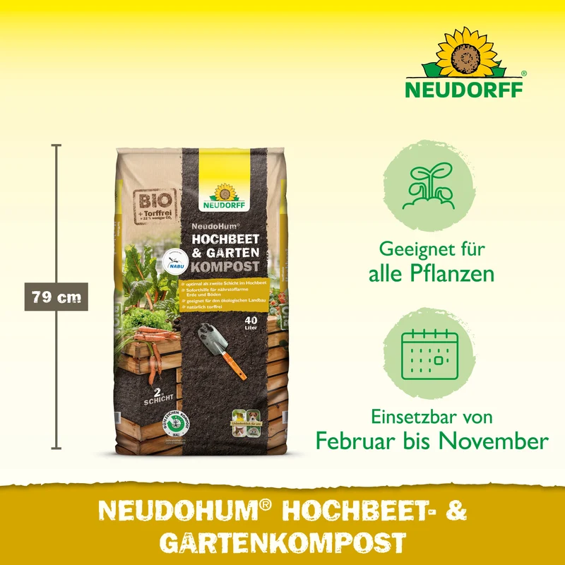 Neudorff NeudoHum Hochbeet- und GartenKompost