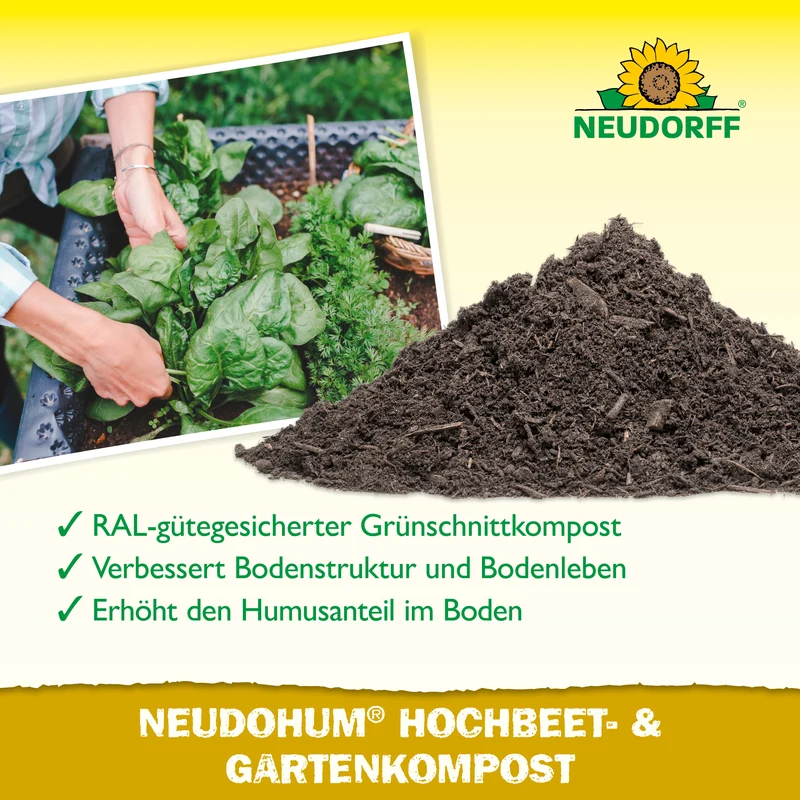 Neudorff NeudoHum Hochbeet- und GartenKompost