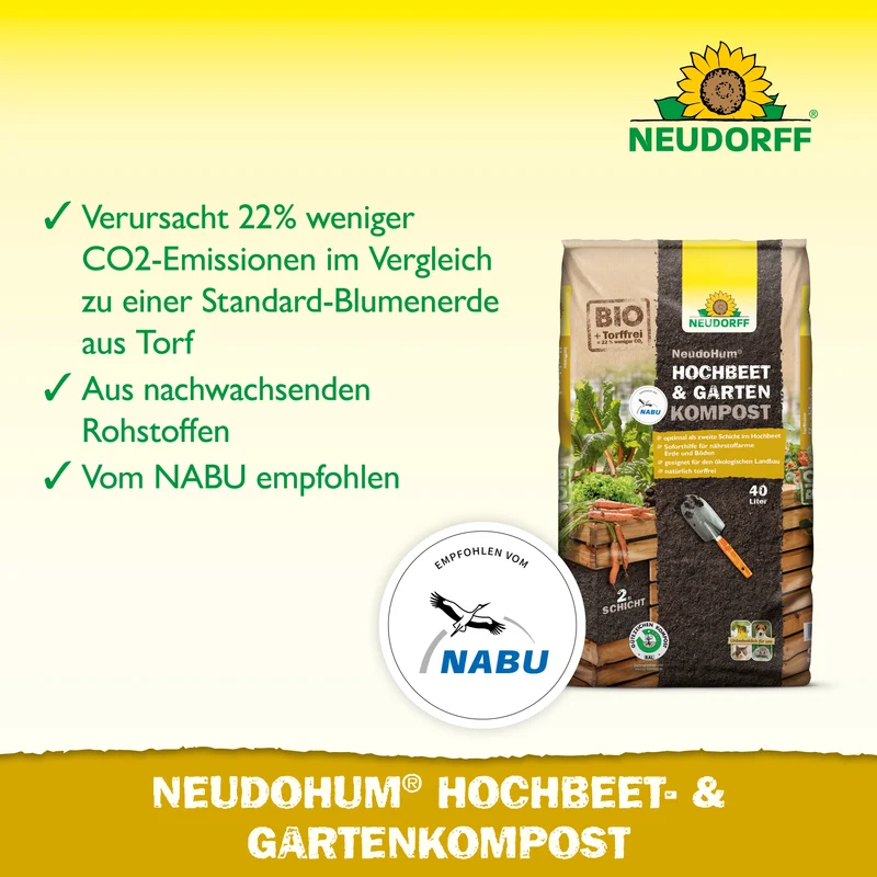 Neudorff NeudoHum Hochbeet- und GartenKompost