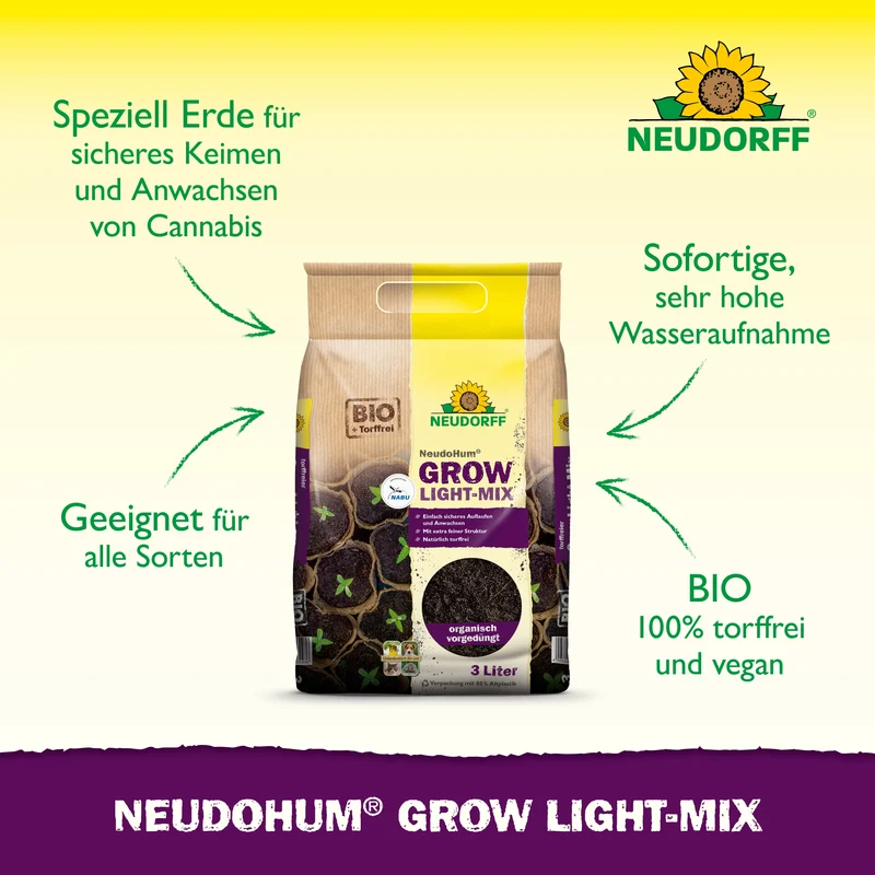 Neudorff NeudoHum Grow Light-Mix