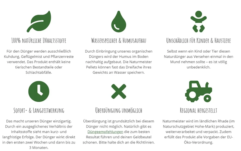 Biologischer Universaldünger von Naturmeister