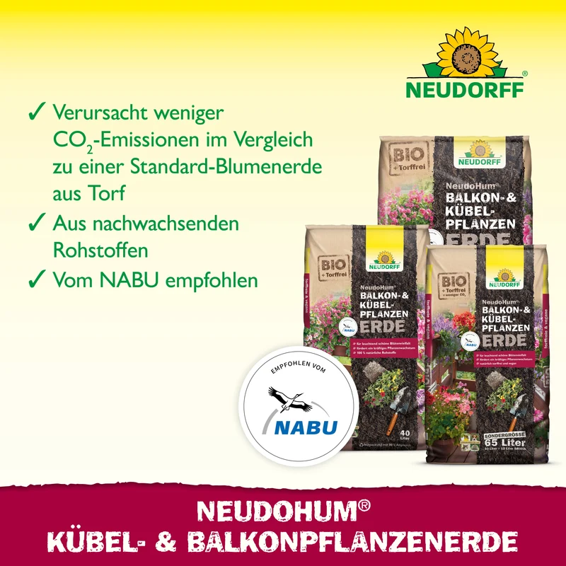 Neudorff NeudoHum Balkon- & KübelpflanzenErde