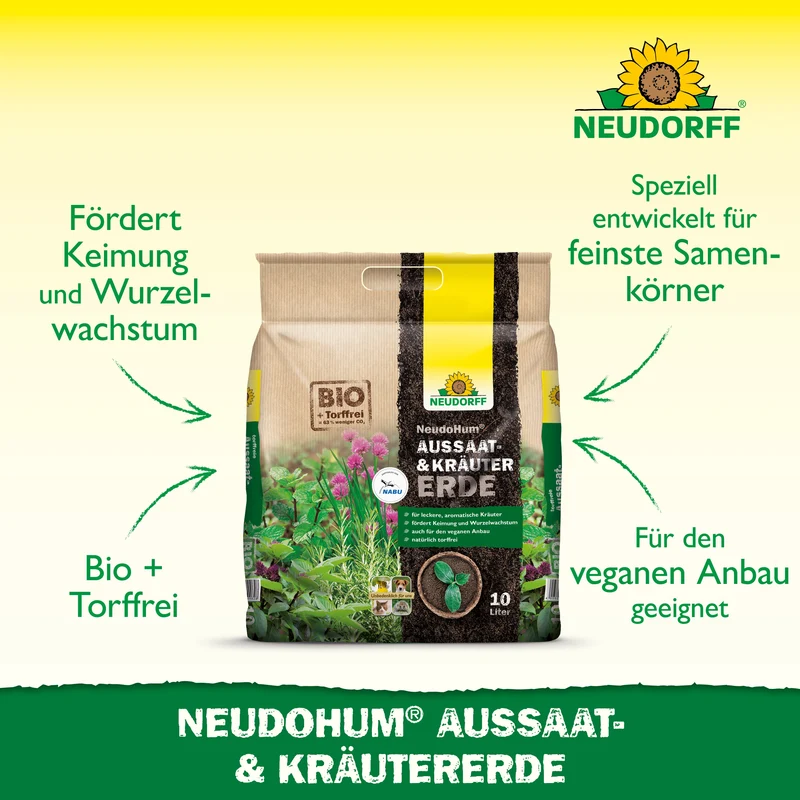 Neudorff NeudoHum Aussaat- und KräuterErde