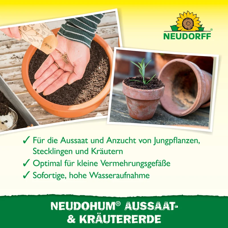 Neudorff NeudoHum Aussaat- und KräuterErde