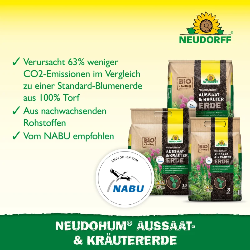 Neudorff NeudoHum Aussaat- und KräuterErde