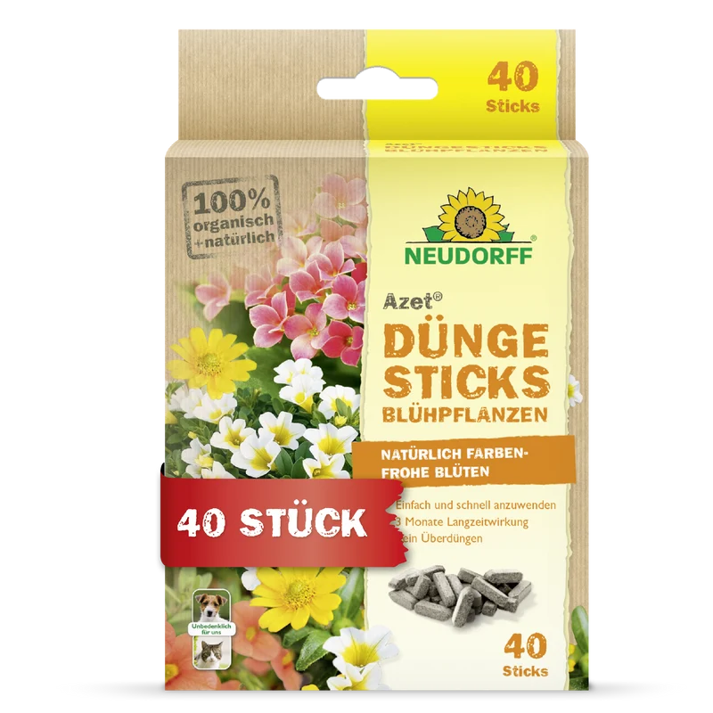 Neudorff Azet Düngesticks für Blühpflanz