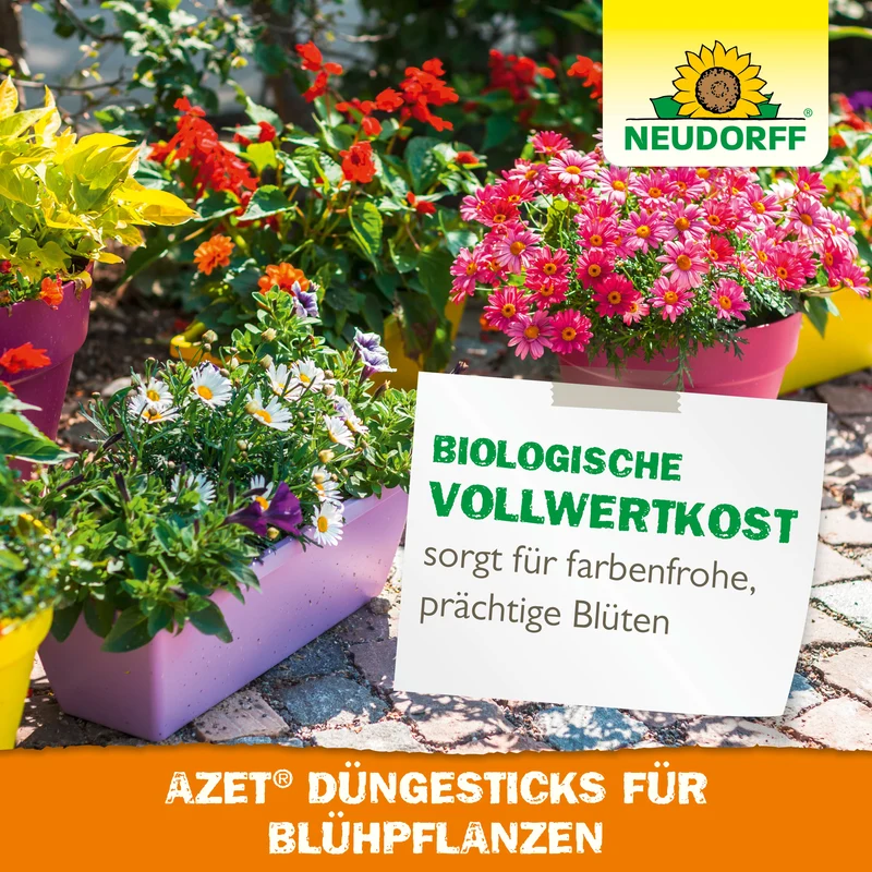 Neudorff Azet Düngesticks für Blühpflanz