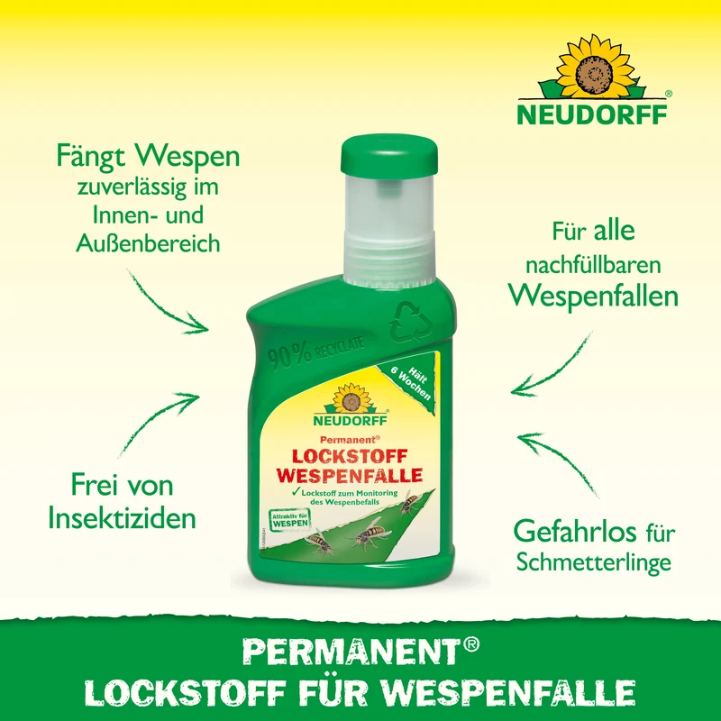 Neudorff Permanent Lockstoff WespenFalle