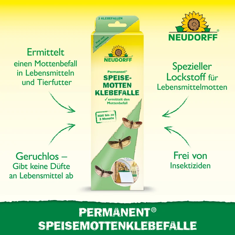 Neudorff Permanent SpeisemottenKlebefalle