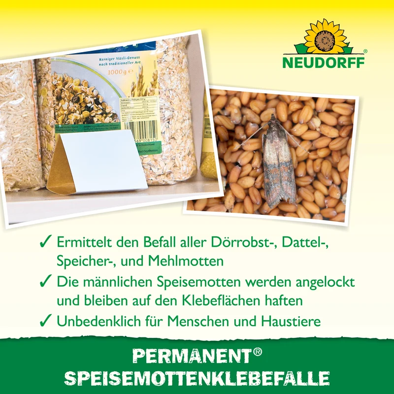 Neudorff Permanent SpeisemottenKlebefalle
