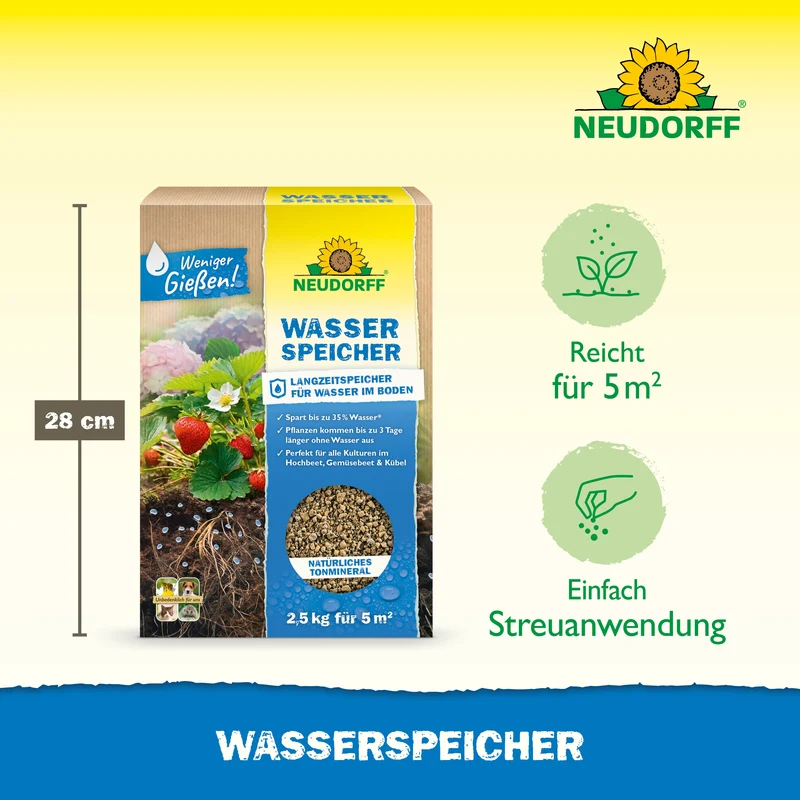 Neudorff Wasserspeicher