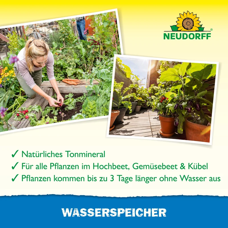 Neudorff Wasserspeicher