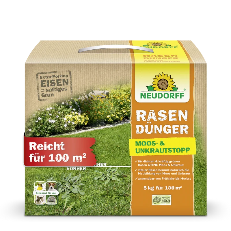 Neudorff RasenDünger Moos- & UnkrautStopp 5 kg