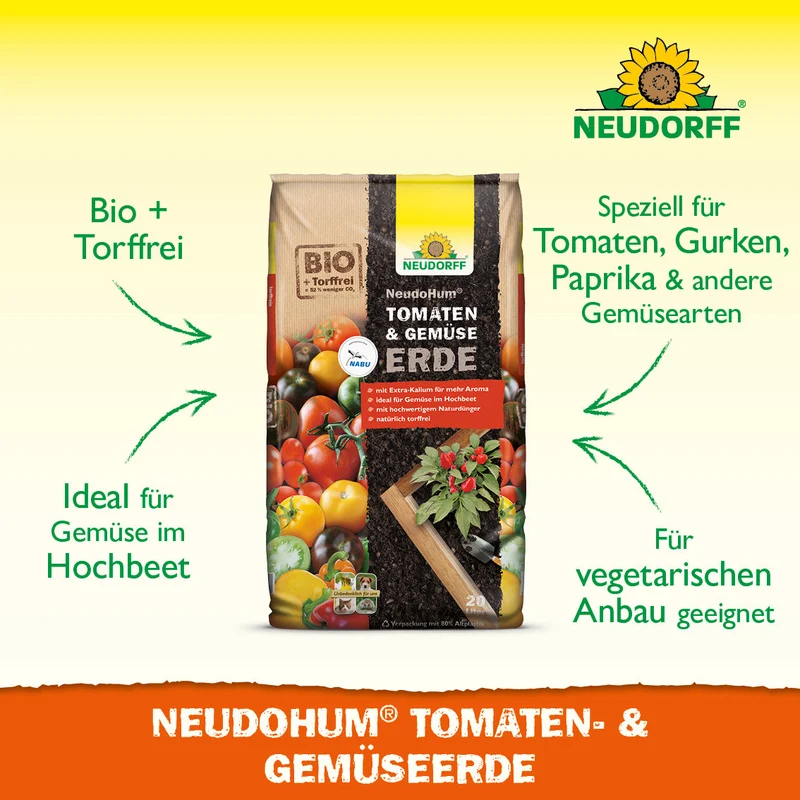 Neudorff NeudoHum Tomaten- & GemüseErde