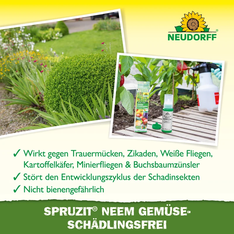 Neudorff Spruzit NEEM GemüseSchädlingsfrei