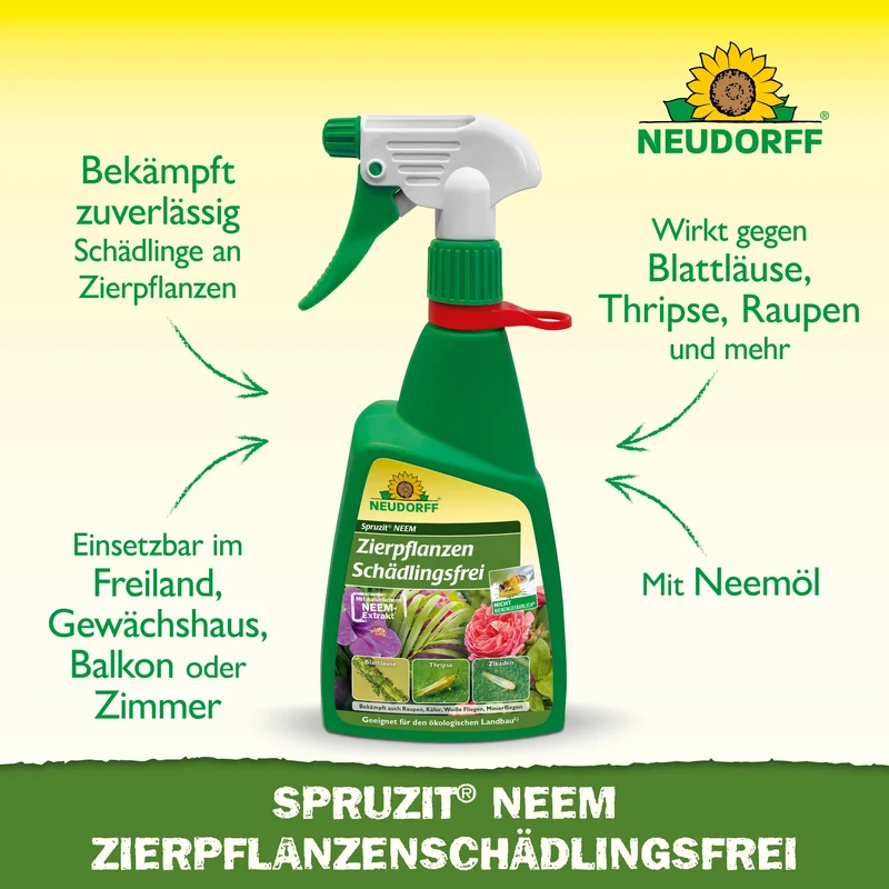 Neudorff Spruzit NEEM ZierpflanzenSchädlingsfrei