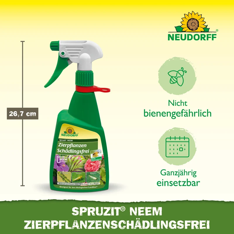 Neudorff Spruzit NEEM ZierpflanzenSchädlingsfrei