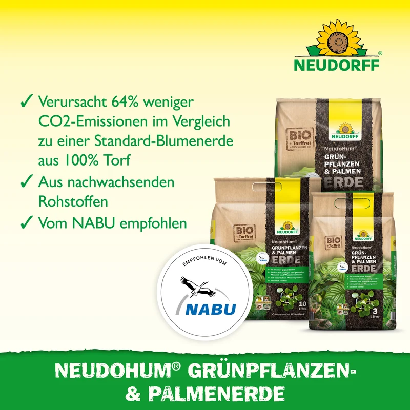 Neudorff NeudoHum Grünpflanzen- & PalmenErde