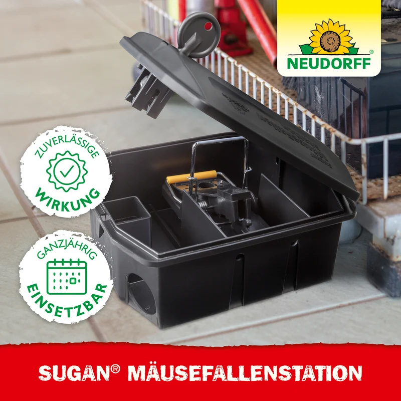 Neudorff Sugan MäuseKöderStation&Duftköder