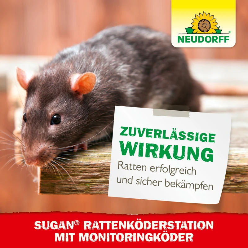 Neudorff Sugan RattenKöderStation&Duftköder