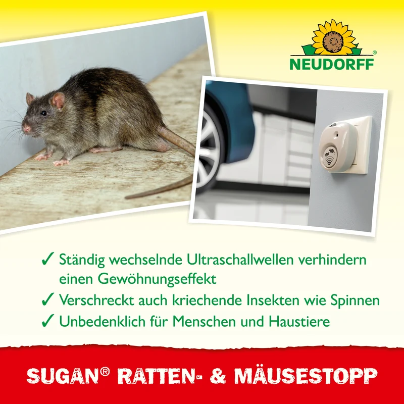 Neudorff Sugan Ratten- und MäuseStopp