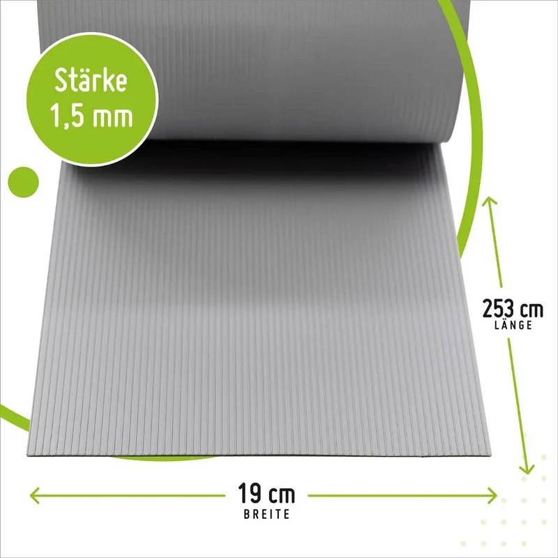 TerraUno - Premium Polypropylen Sichtschutzstreifen | 2,530mx19cm | Made in Germany