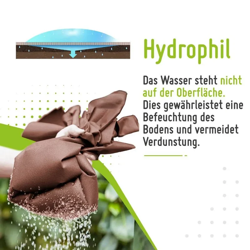 Premium Unkrautvlies aus Polypropylen